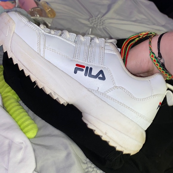 Fila Shoes - white fila sneakers